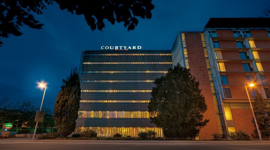 Courtyard By Marriott Linz Hotell Exteriör bild